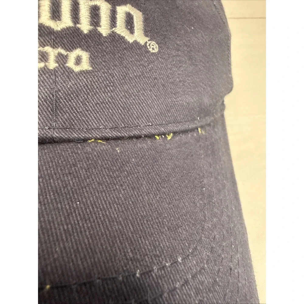 Corona Extra‎ Hat Cap Strap Back Mens Navy Yellow Baseball Beer Promo Logo